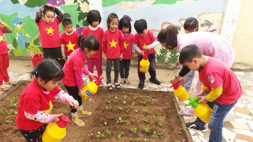 Gần 100.000 trẻ em và gia đình hưởng ứng chương trình “Vì một Việt Nam xanh"